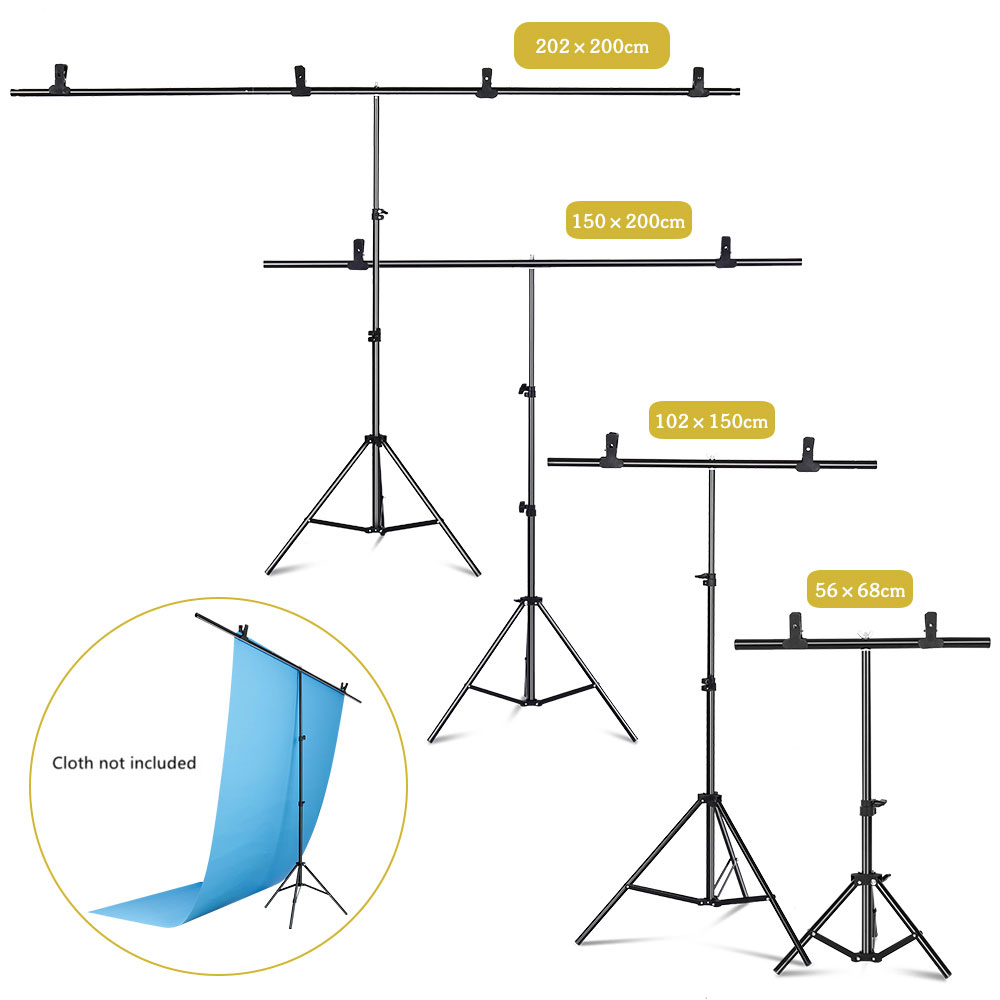 Backdrop Stand Kit - Supporto a T per Sfondo Fotografico,