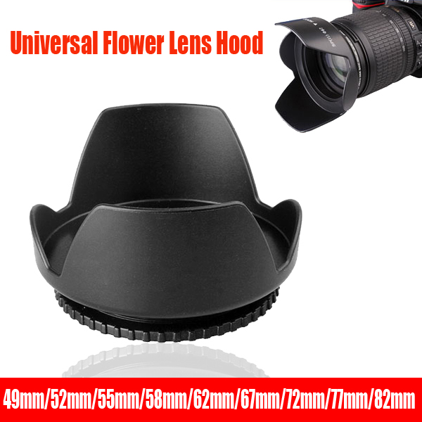 Lens Hood Petal - Paraluce universale 49mm 52mm 58mm 55mm