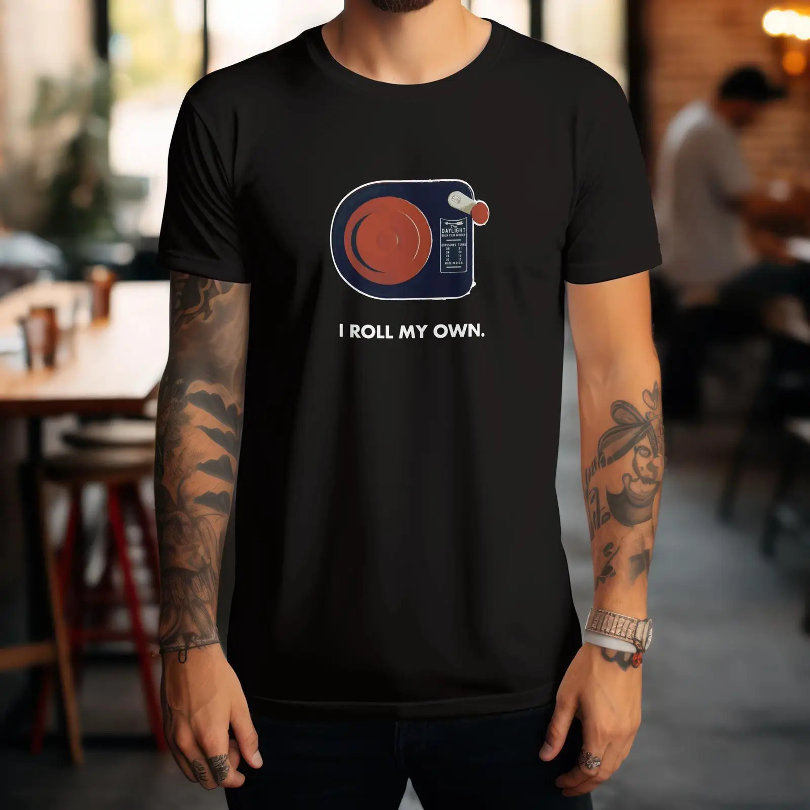 Photography Graphic Design - Maglietta Softstyle con design divertente di