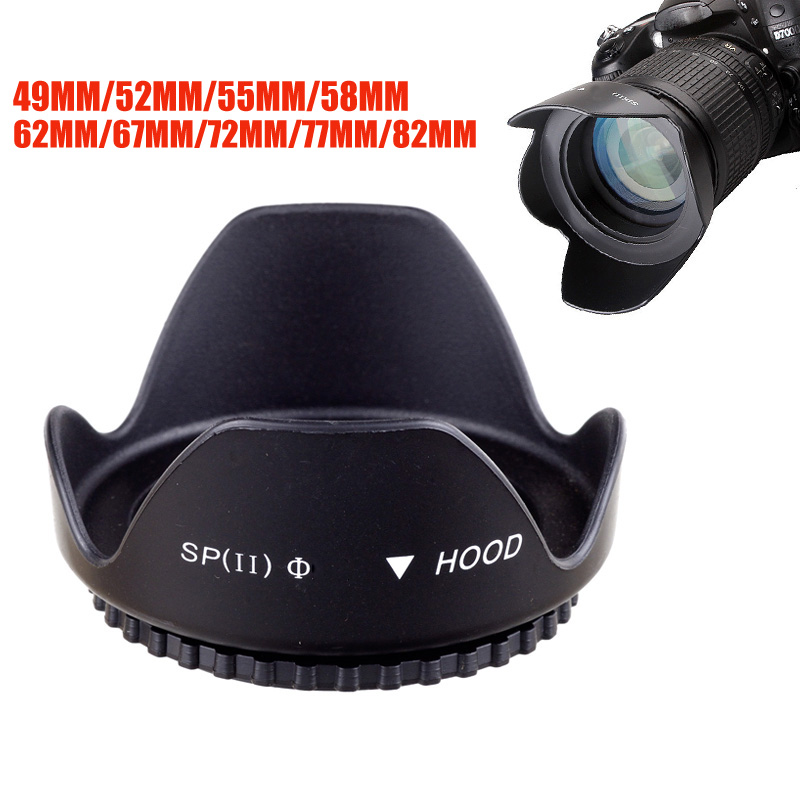 Lens Hood Petal - Paraluce universale 49mm 52mm 58mm 55mm