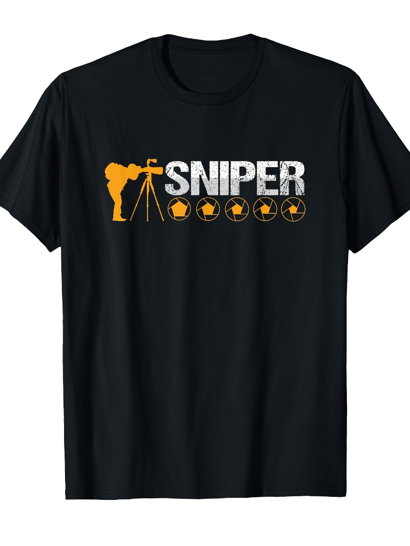 Photography Graphic Design - T-shirt grafica da uomo per fotografi: