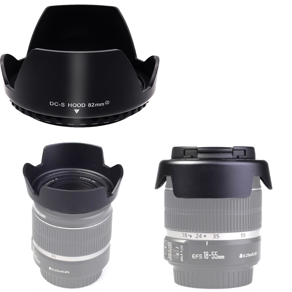 Lens Hood Petal - Paraluce Universale per Fotocamera - 49