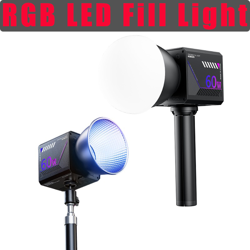 Photography Natural Lighting - Luce Video RGB 60W Portatile LED