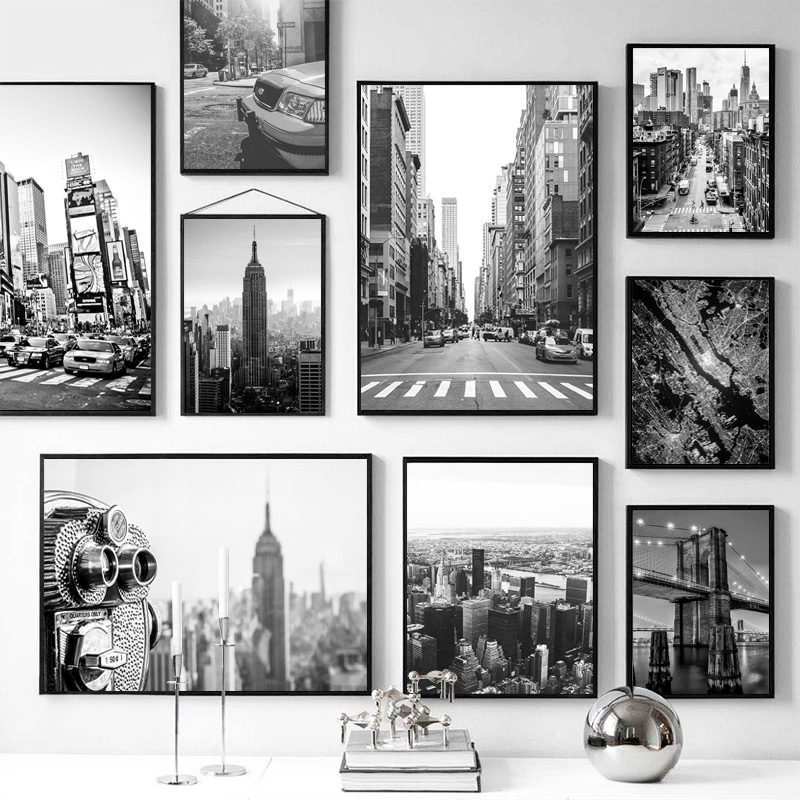 Photography Black And White - Quadri su tela di New York