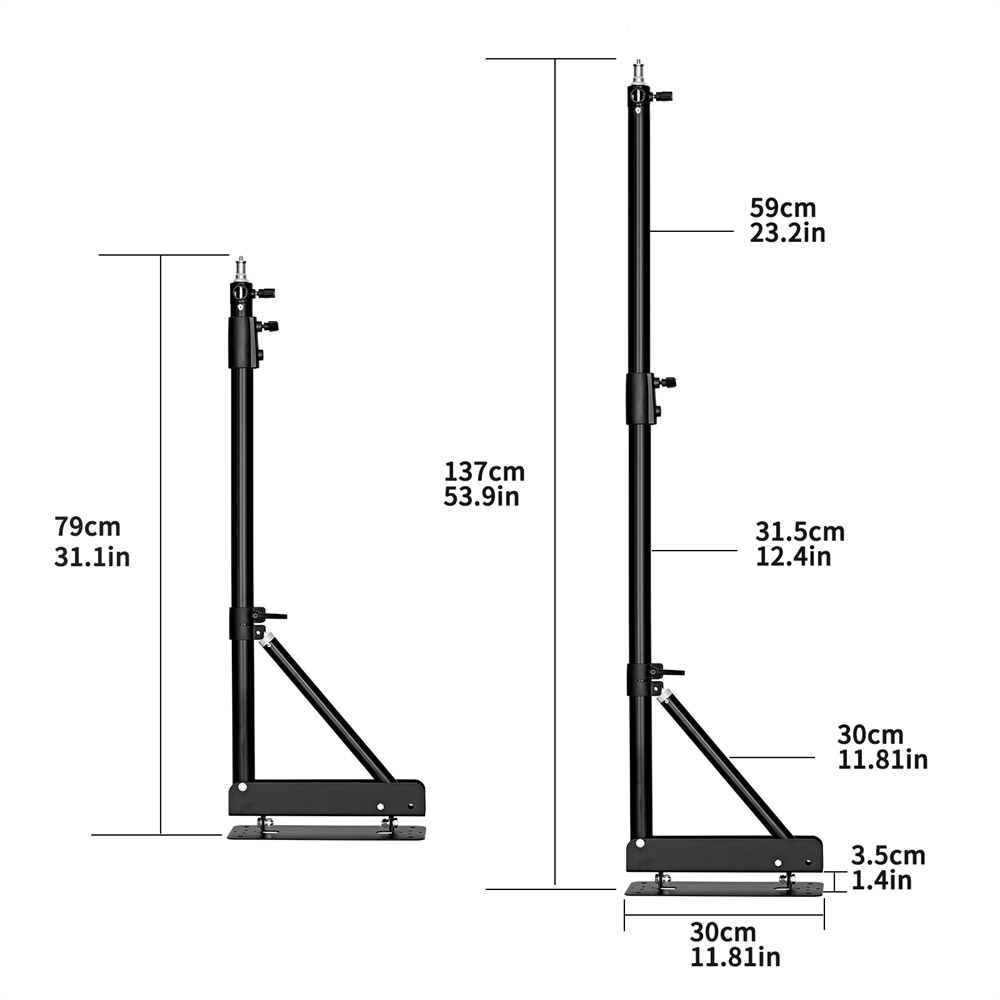 100/135/ 170 cm Montaggio a pa - Strobe Light Studio recensione e prezzo