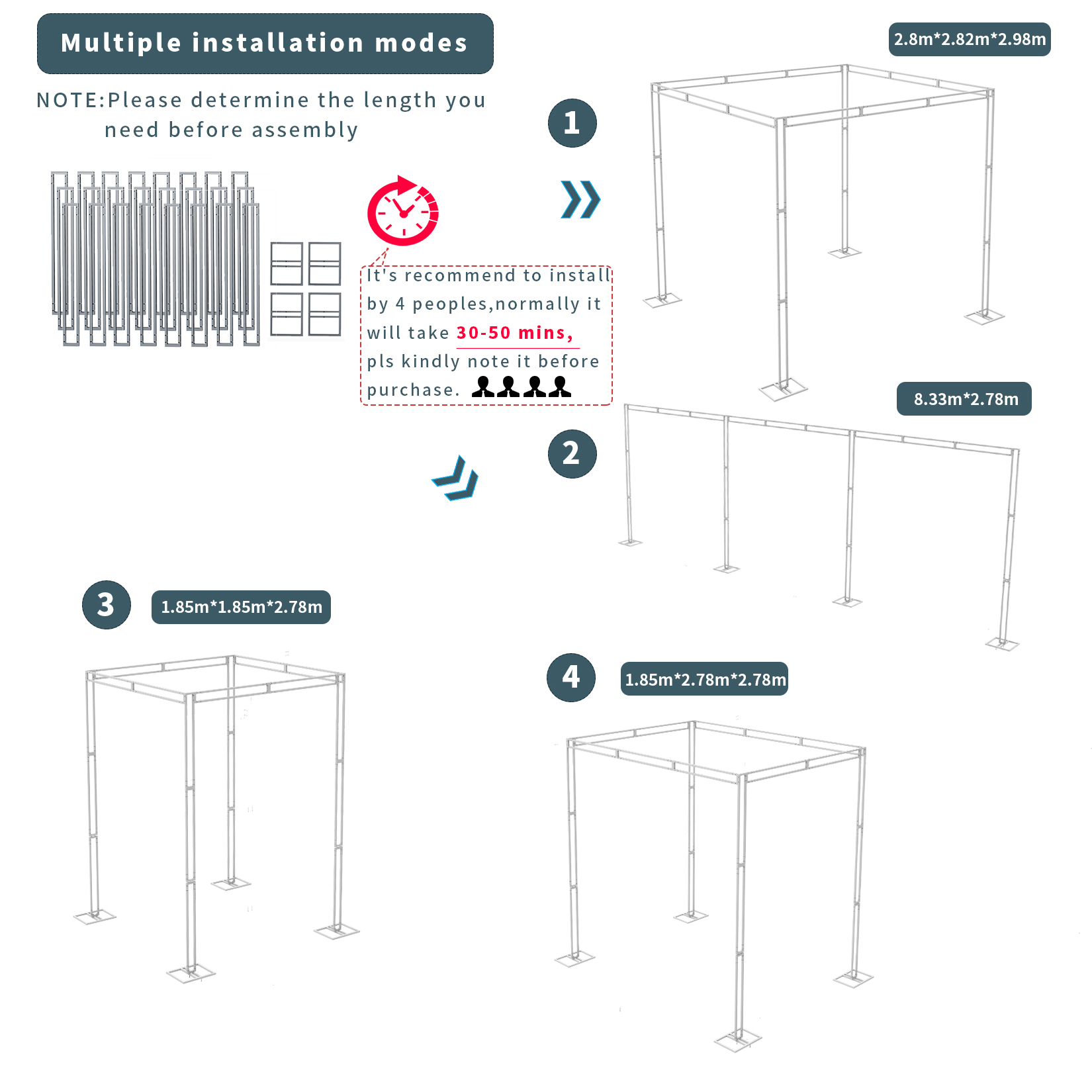 Kit supporto per fondale pesan - Backdrop Stand Kit recensione e prezzo
