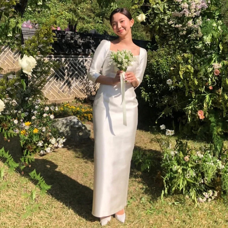 Abito da sposa a tre quarti di - Photography Natural Lighting recensione e prezzo