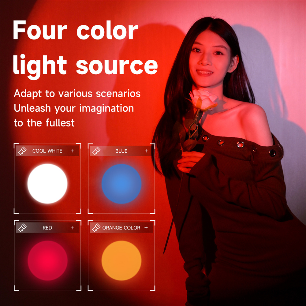 NUOVA Luce LED RGB a 4 Colori  - Strobe Light Studio recensione e prezzo
