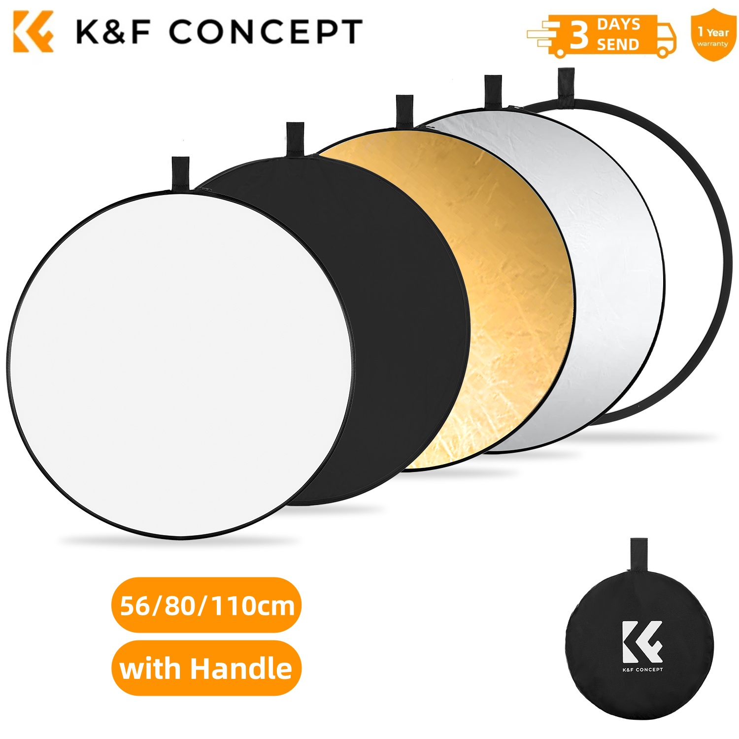 K&F CONCEPT Pannello Rifletten - Reflector 5 In 1 recensione e prezzo