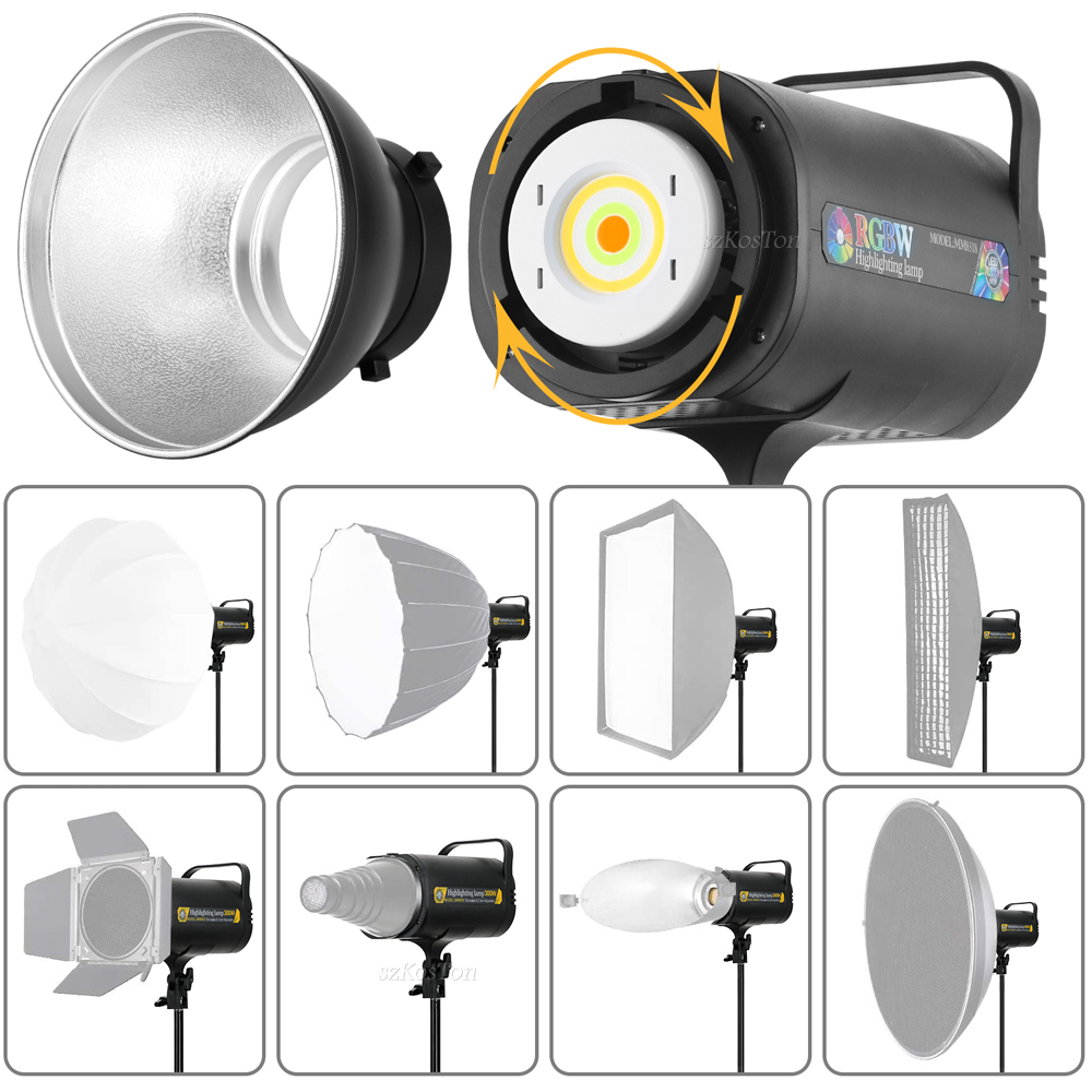RGB luce LED Video luce estern - Strobe Light Studio recensione e prezzo