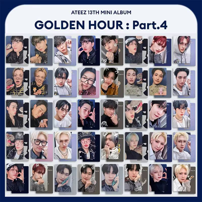Kpop ATEEZ 5 pz/set GOLDEN HOU - Photography News recensione e prezzo