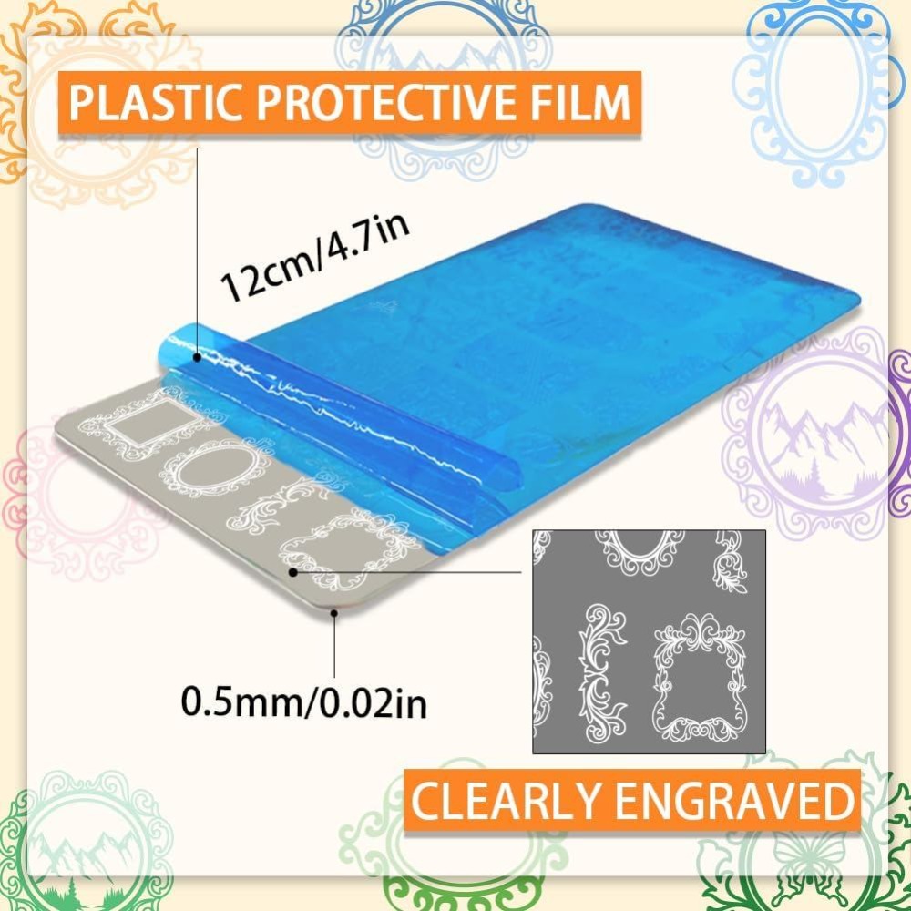 Set di 3 Piastre per Stamping  - Photography Definition recensione e prezzo