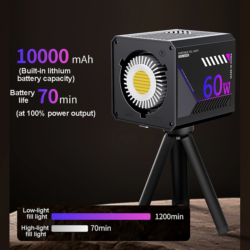 Luce Video RGB 60W Portatile L - Photography Natural Lighting recensione e prezzo