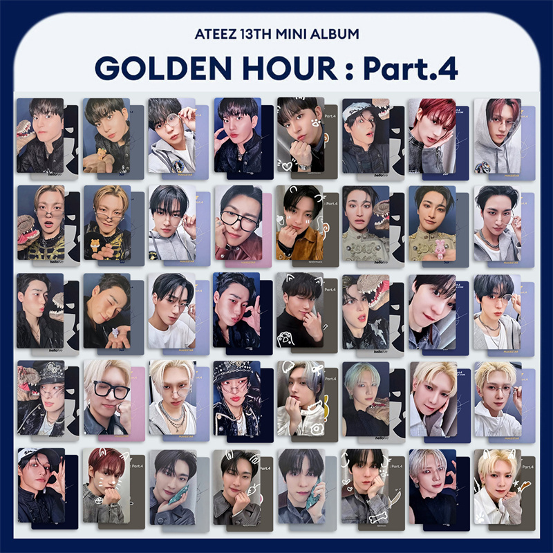 ATEEZ 5 pz/set GOLDEN HOUR 4 N - Photography News recensione e prezzo