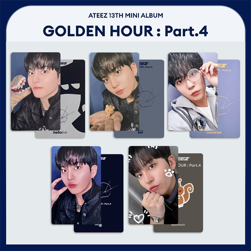 ATEEZ 5 pz/set GOLDEN HOUR 4 N - Photography News recensione e prezzo