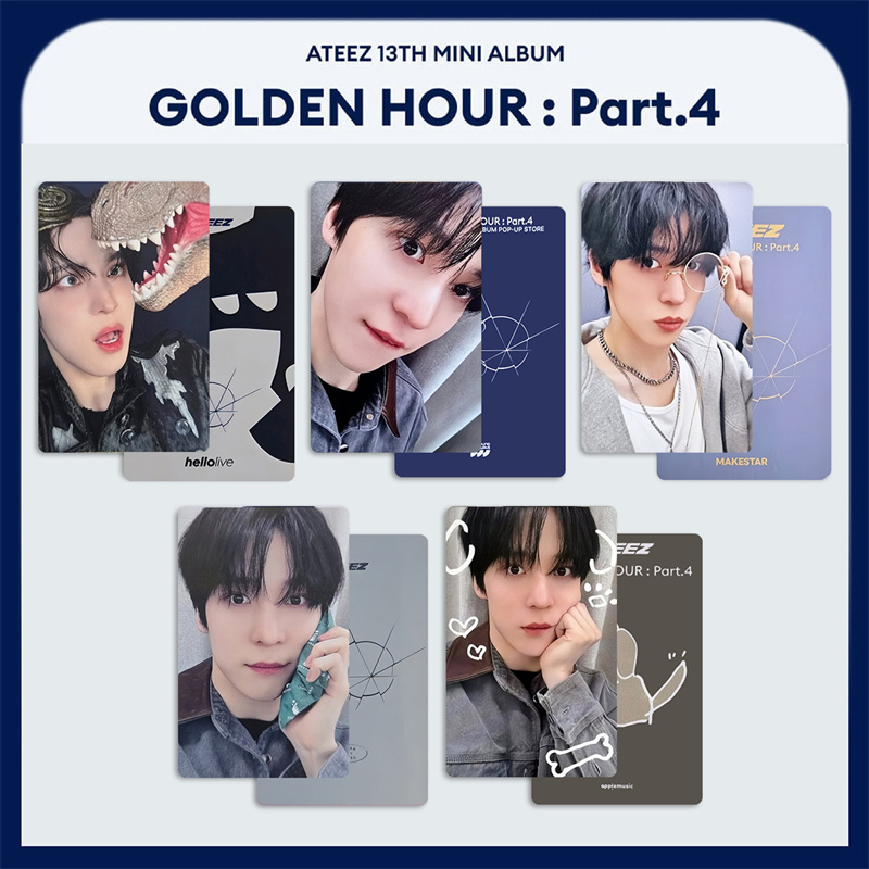 ATEEZ 5 pz/set GOLDEN HOUR 4 N - Photography News recensione e prezzo
