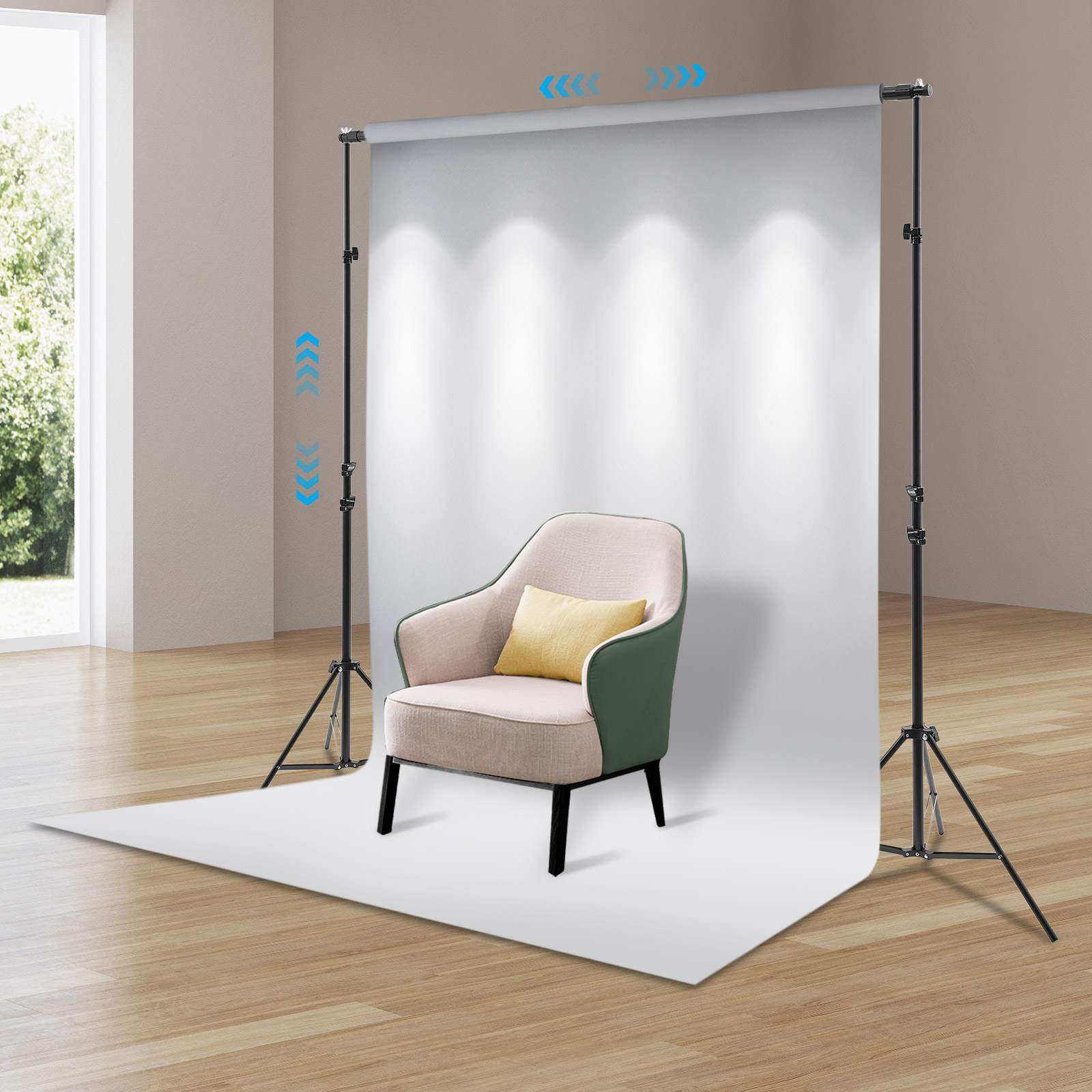 Kit Supporto per Sfondo Fotogr - Backdrop Stand Kit recensione e prezzo