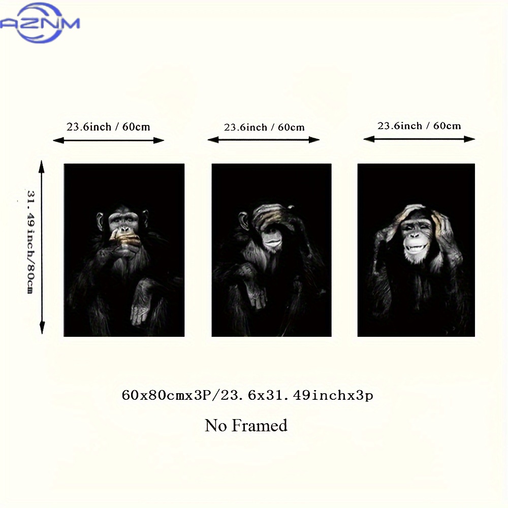 Set di 3 Poster Stampati in Bi - Photography Black And White recensione e prezzo